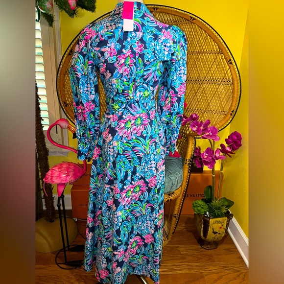 Lilly Pulitzer NWT Mira Stretch Shirtdress Pineapple Paradise $228 Size 00 - Picture 14 of 16
